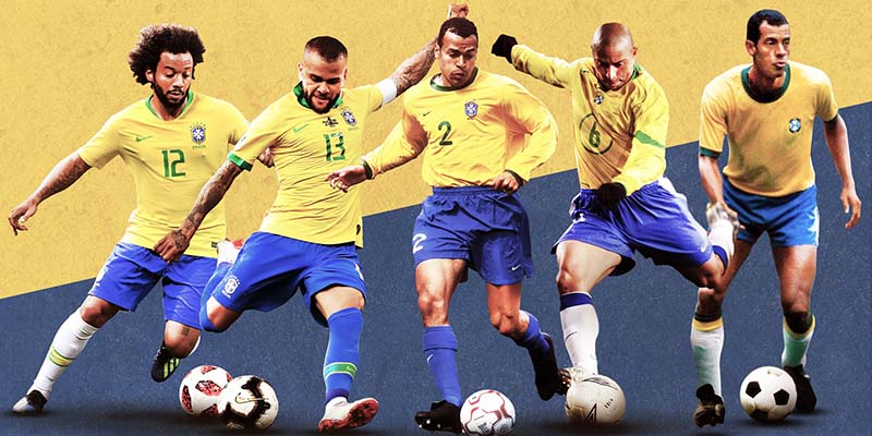 Top 5 hậu vệ Brazil xuất sắc nhất mọi thời đại không thể nào quên 1 Top 5 hậu vệ Brazil xuất sắc và vĩ đại nhất trong lịch sử